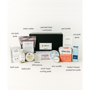 Sunflower Motherhood Deluxe Postpartum Recovery Box Baby Gift Set
