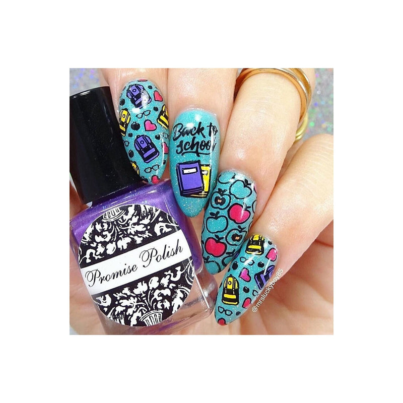 UberChic Beauty School is Cool Stamping Plate
