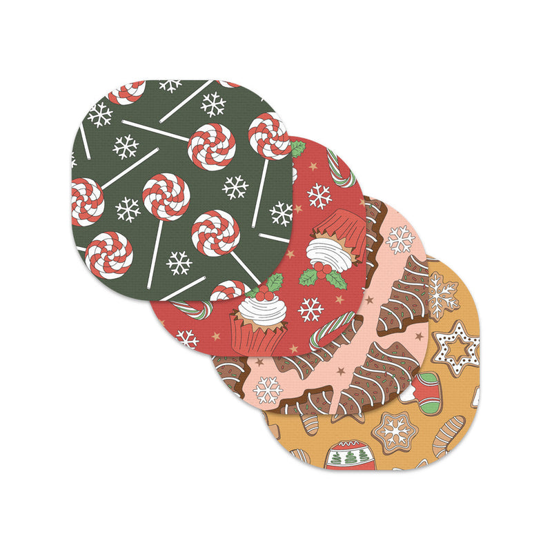 Peelz Christmas Treats Variety Overpatch Tape - Pump Peelz Patch Medical Tape