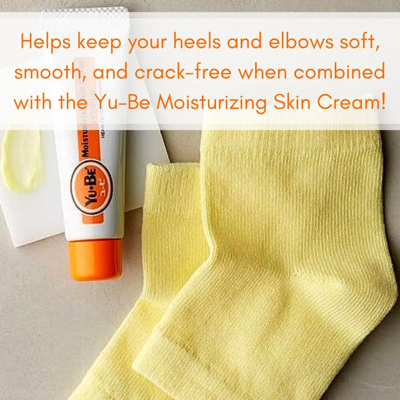 Yu-Be Heel & Elbow Moisturizing Socks (Shopify Collective) Heel & Elbow Socks