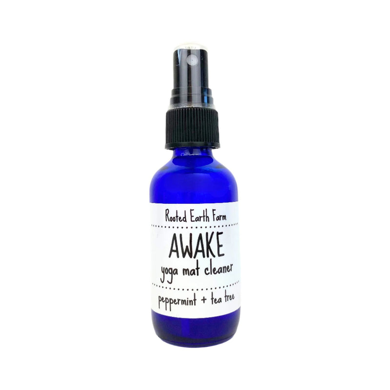 Rooted Earth Farm + Apothecary Awake Yoga Mat Spray Yoga Mat Sprays