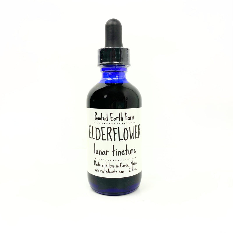 Rooted Earth Farm + Apothecary Elderflower Tincture Tinctures + Capsules