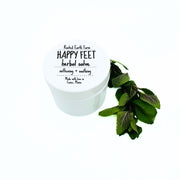 Rooted Earth Farm + Apothecary Happy Feet Salve Herbal Salves + Balms