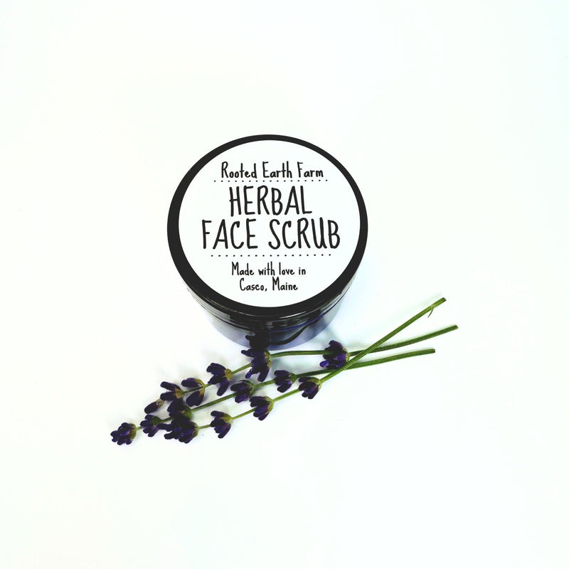 Rooted Earth Farm + Apothecary Herbal Face Scrub Face Masks + Scrubs