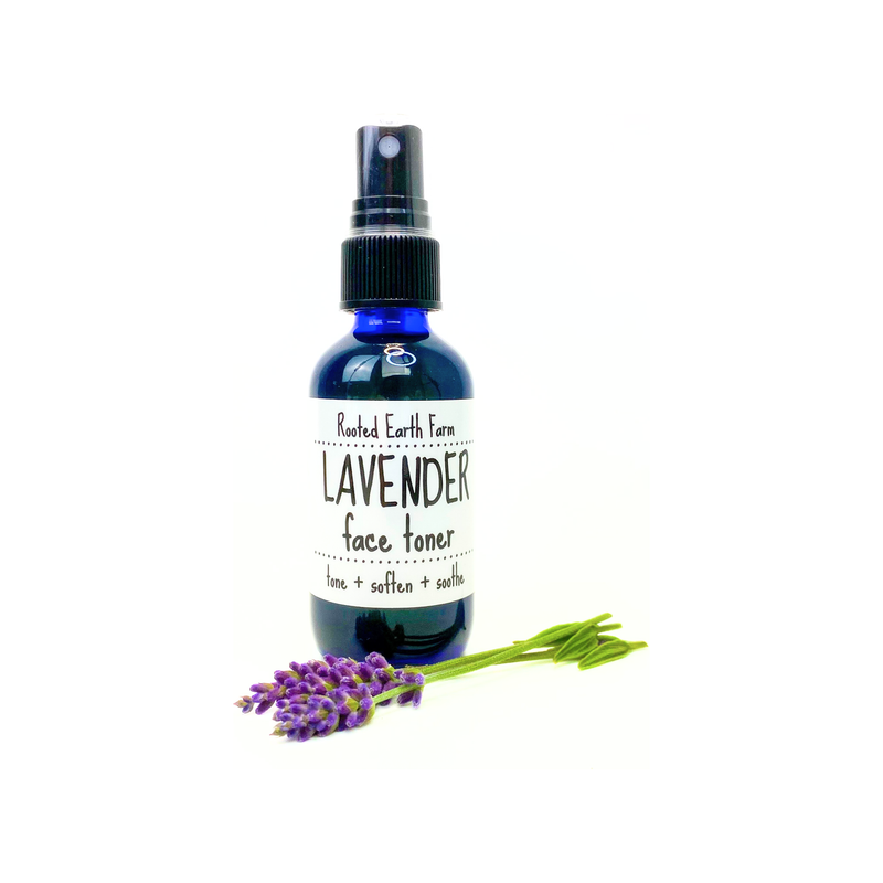 Rooted Earth Farm + Apothecary Lavender Face Toner Face Toners