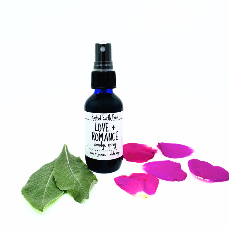 Rooted Earth Farm + Apothecary Love + Romance Smudge Spray Smudge Sprays