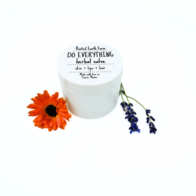 Rooted Earth Farm + Apothecary Do Everything Salve Herbal Salves + Balms