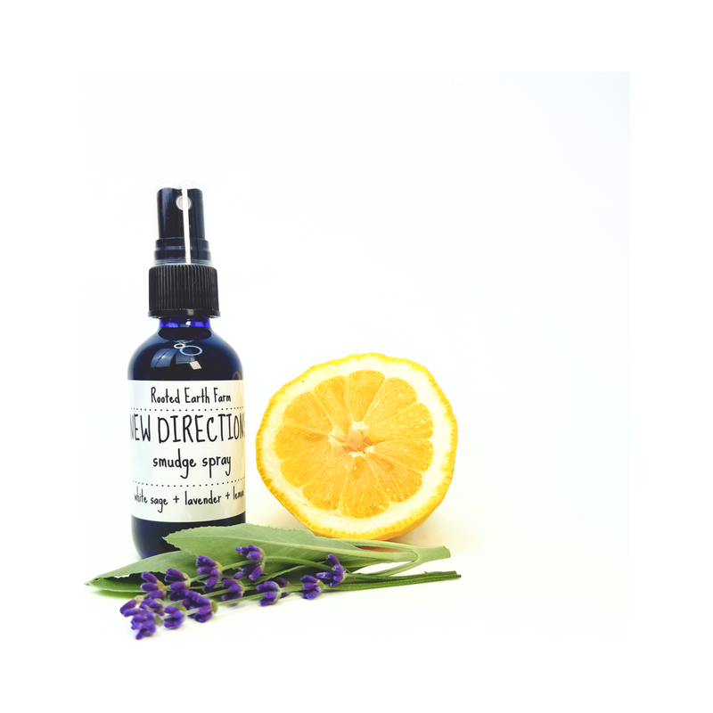 Rooted Earth Farm + Apothecary New Directions Smudge Spray Smudge Sprays