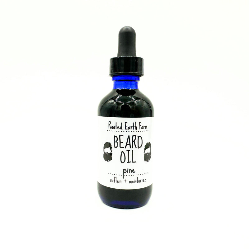 Rooted Earth Farm + Apothecary Herbal Beard Oil Hair + Nail Care