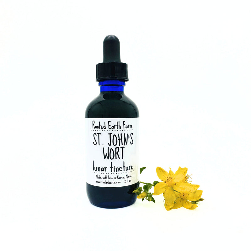 Rooted Earth Farm + Apothecary St. John's Wort Tincture Tinctures + Capsules