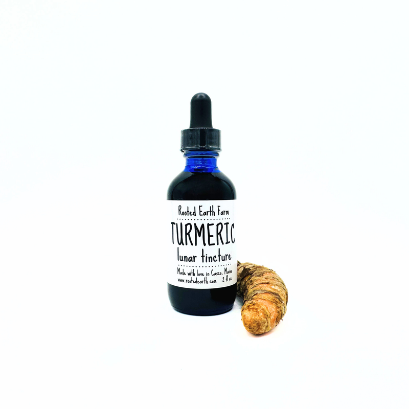 Rooted Earth Farm + Apothecary Turmeric Tincture Tinctures + Capsules