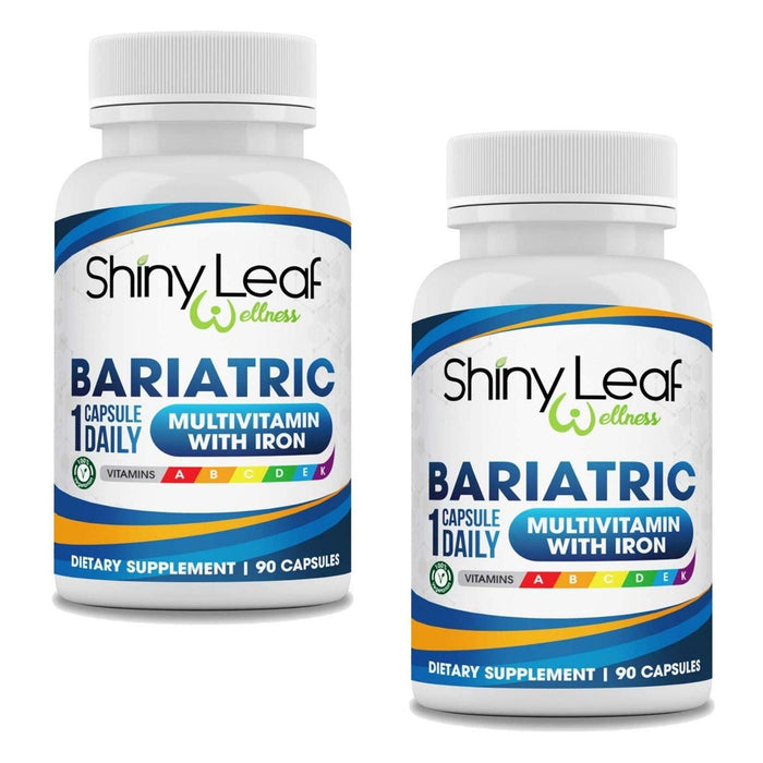Shiny Leaf - Bariatric Multivitamin With 45Mg Iron – Once-A-Day Capsule For Post Weight-Loss Surgery Sleeve & Mini Gastric Bypass - Special Promotion
