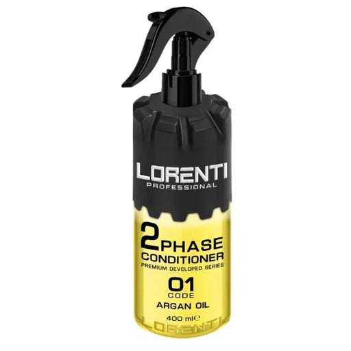 Vip Barber Supply Lorenti Two Phase Conditioner 400ml Leave-In Conditioner White Smoke No. 1 - Argan