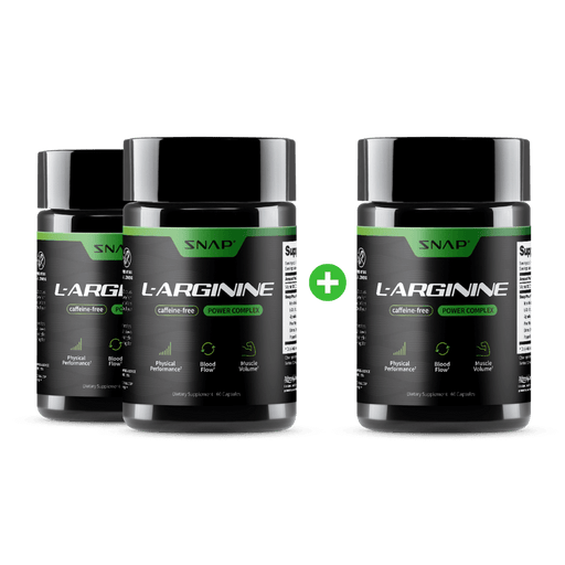 Snap Supplements L-Arginine - Buy 2 Get 1 Free