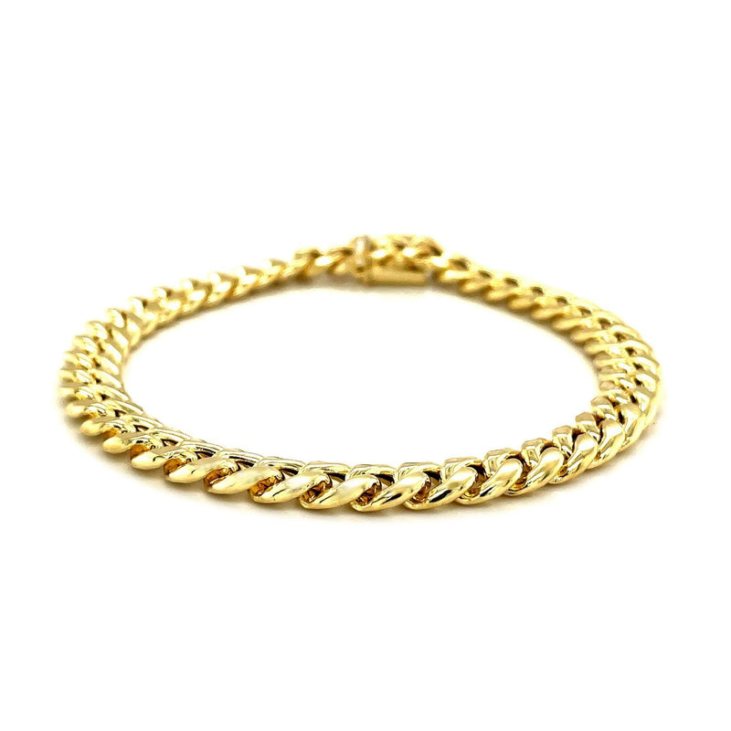 Bids.com 10k Yellow Gold Semi Solid Miami Cuban Bracelet (7.20 mm) Bracelets