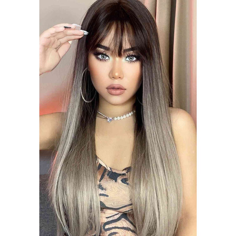 Mill's Beauty Supply Synthetic Long Straight Synthetic Wig, 26''