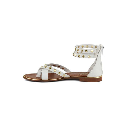 Emmeth Studs Embellished Flat Sandals