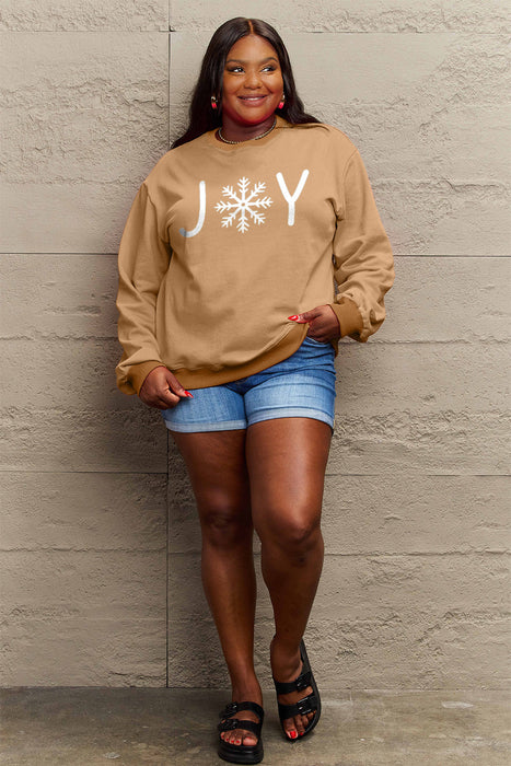 Simply Love Graphic Long Sleeve Sweatshirt