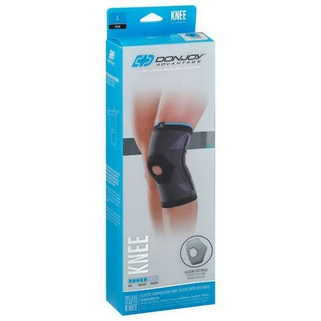 Donjoy Donjoy Advantage Deluxe Elastic Knee Black Large Knee Brace