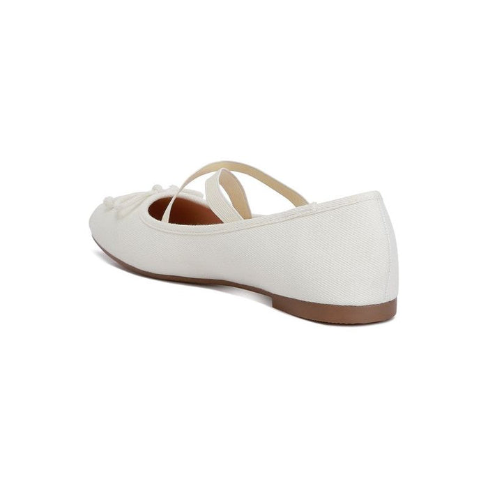 Arimer Criss Cross Strap Ballet Flats