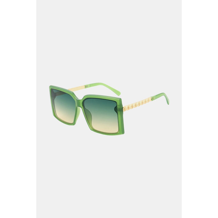 Polycarbonate Frame Square Sunglasses