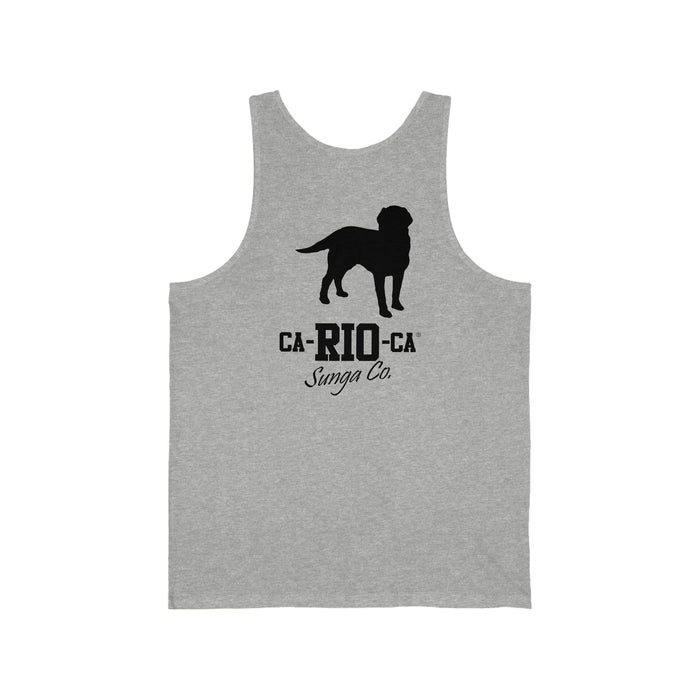 CA-RIO-CA Logotipo Black Print Tank Top - Men's Tank Top