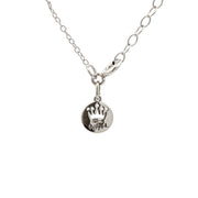 Bids.com .08ct Black Diamond Animal Pendant Sterling Silver Pendants