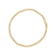 Bids.com 14K Yellow Gold 6.0 Cttw Classic 4 Prong Set Round Brilliant Cut Diamond Tennis Bracelet (K-L Color, VS2-SI1 Clarity) - 7.25" Bracelets