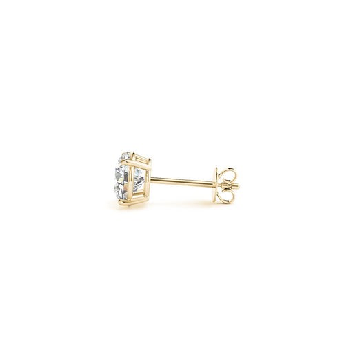 Bids.com 1 1/2 cttw Certified IGI Lab Grown Round Diamond Stud Earrings 14k Yellow Gold (G/VS2) Earrings