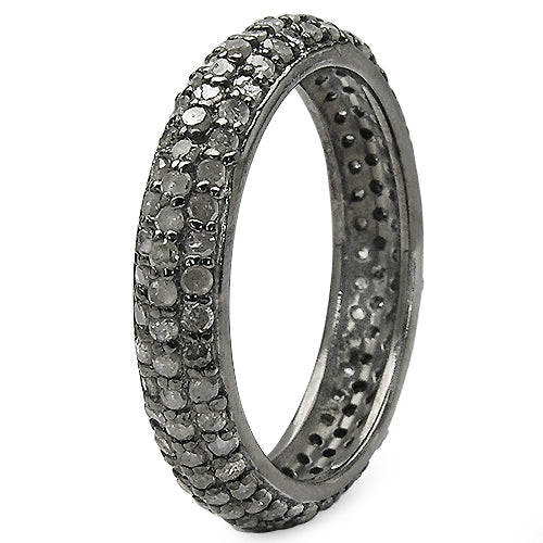 Bids.com 1.40 Carat Genuine TLB Diamond .925 Sterling Silver Ring Rings