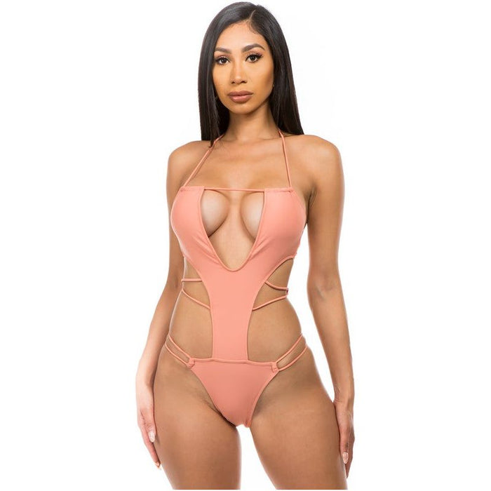 One-Piece With Sexy Cut Outs