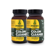 SpeedyVite® Colon Cleaner Gentle — Happy Colon (60 Veg Caps) | Supports Regularity & Natural Elimination* | SpeedyVite® - FREE SHIPPING Veg Capsules