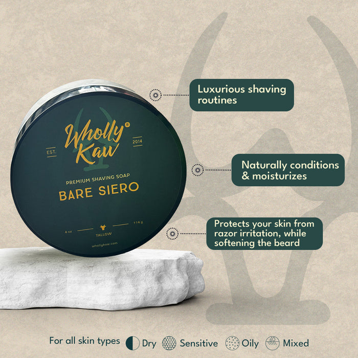 Bare Siero Shaving Soap by WhollyKaw