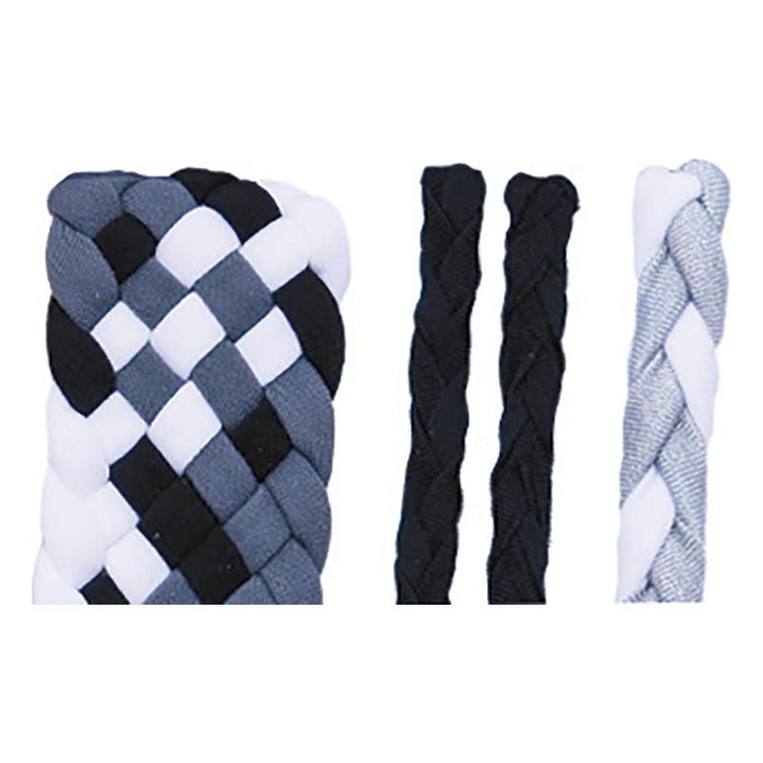 The Bullish Store - 3 Pack Black In Between Variety Pack Headband | Pom Braid Hair Accessory