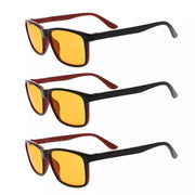 eyekeeper.com 3 Pack Blue Light Blocking Reading Glasses DS163 Eyeglasses