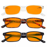 eyekeeper.com 3 Pack Blue Light Blocking Reading Glasses DS898 Eyeglasses