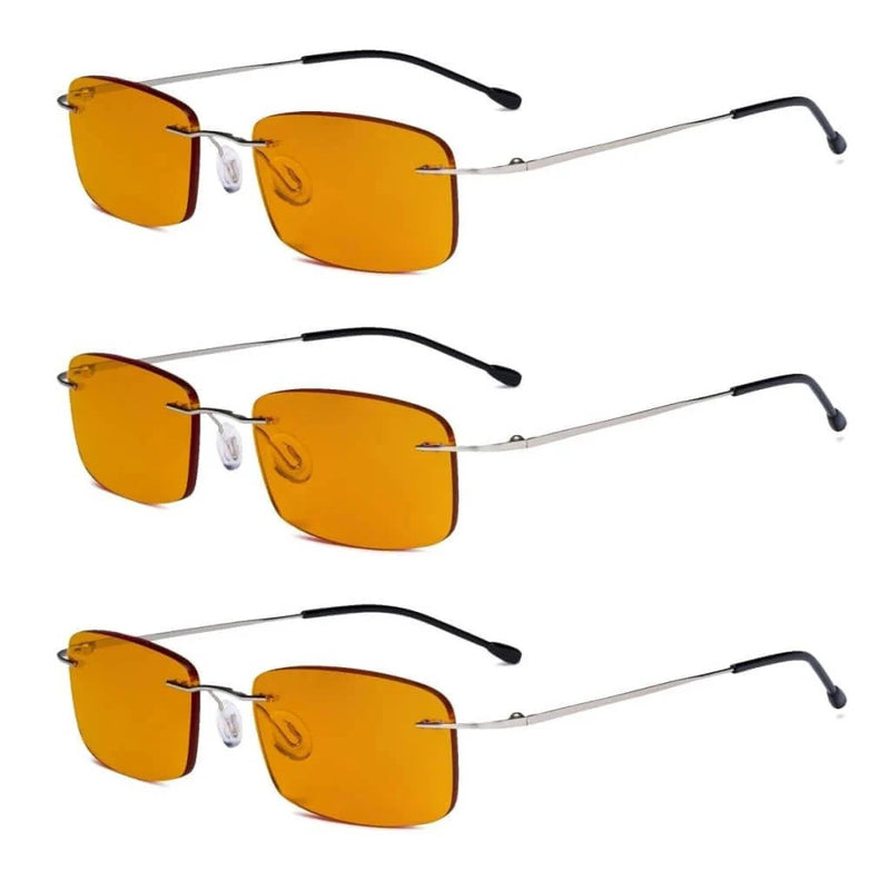 eyekeeper.com 3 Pack Blue Light Blocking Reading Glasses DSWK8 Eyeglasses