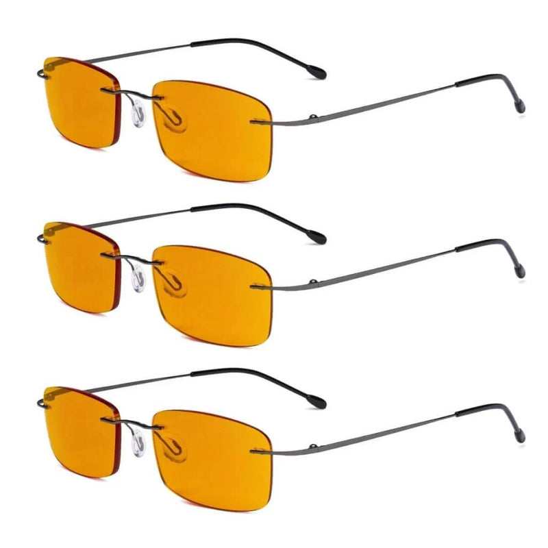 eyekeeper.com 3 Pack Blue Light Blocking Reading Glasses DSWK8 Eyeglasses