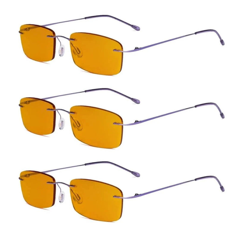 eyekeeper.com 3 Pack Blue Light Blocking Reading Glasses DSWK8 Eyeglasses