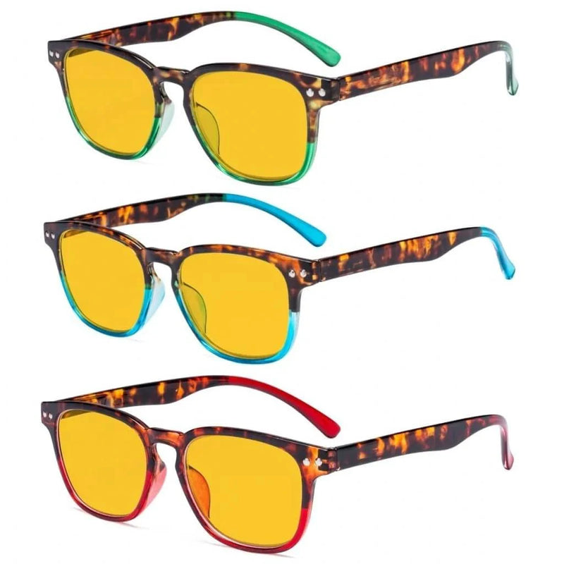 eyekeeper.com 3 Pack Blue Light Blocking Reading Glasses HP079D Eyeglasses