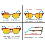 eyekeeper.com 3 Pack Blue Light Blocking Reading Glasses HP079D Eyeglasses