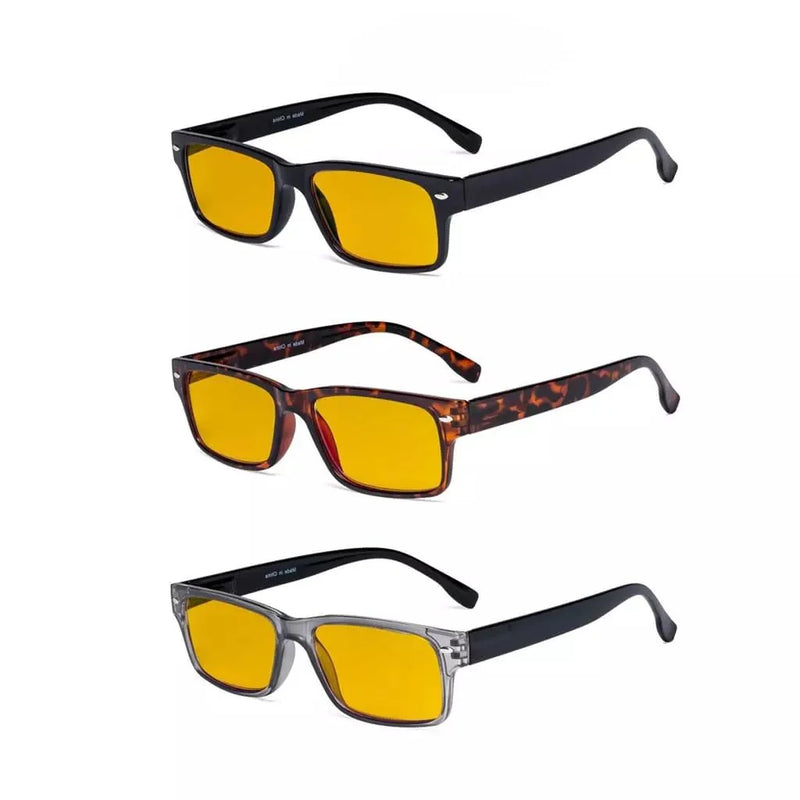 eyekeeper.com 3 Pack Blue Light Blocking Reading Glasses HP108 Eyeglasses