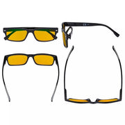 eyekeeper.com 3 Pack Blue Light Blocking Reading Glasses HP108 Eyeglasses