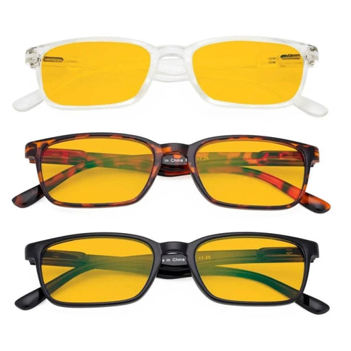 eyekeeper.com 3 Pack Blue Light Blocking Reading Glasses HP898 Eyeglasses