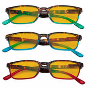eyekeeper.com 3 Pack Blue Light Blocking Reading Glasses HP898D Eyeglasses