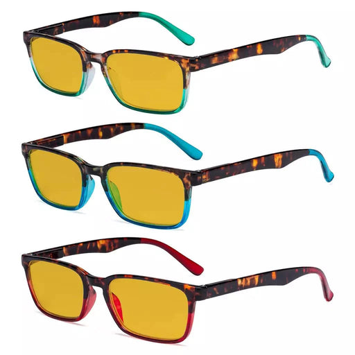 eyekeeper.com 3 Pack Blue Light Blocking Reading Glasses HP898D Eyeglasses