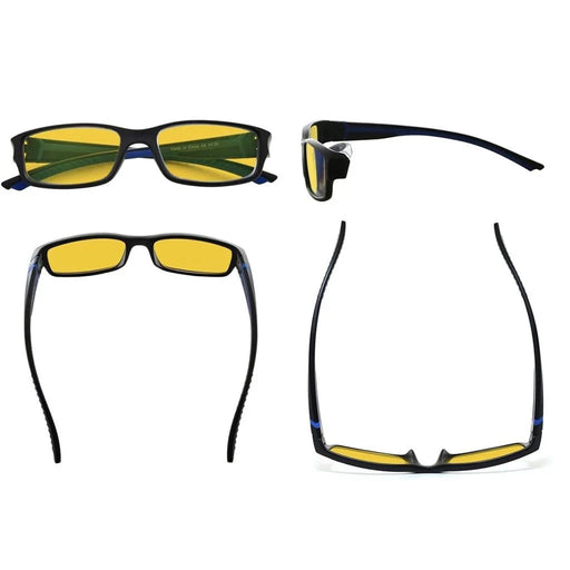 eyekeeper.com 3 Pack Blue Light Blocking Reading Glasses HPXM01 Eyeglasses