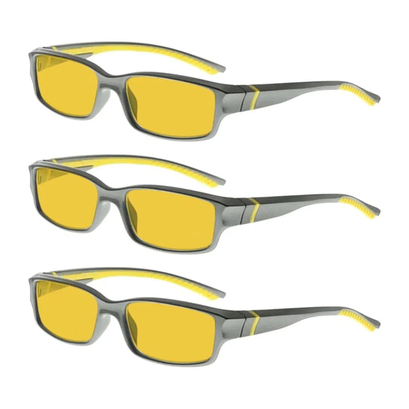 eyekeeper.com 3 Pack Blue Light Blocking Reading Glasses HPXM01 Eyeglasses