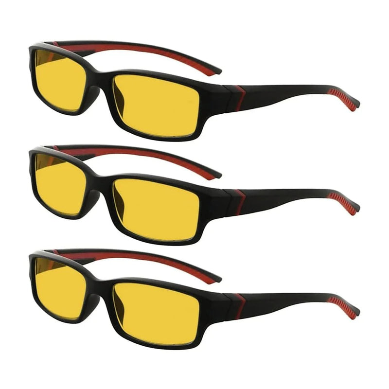 eyekeeper.com 3 Pack Blue Light Blocking Reading Glasses HPXM01 Eyeglasses