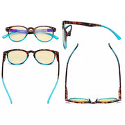 eyekeeper.com 3 Pack Blue Light Blocking Reading Glasses TM060D Eyeglasses